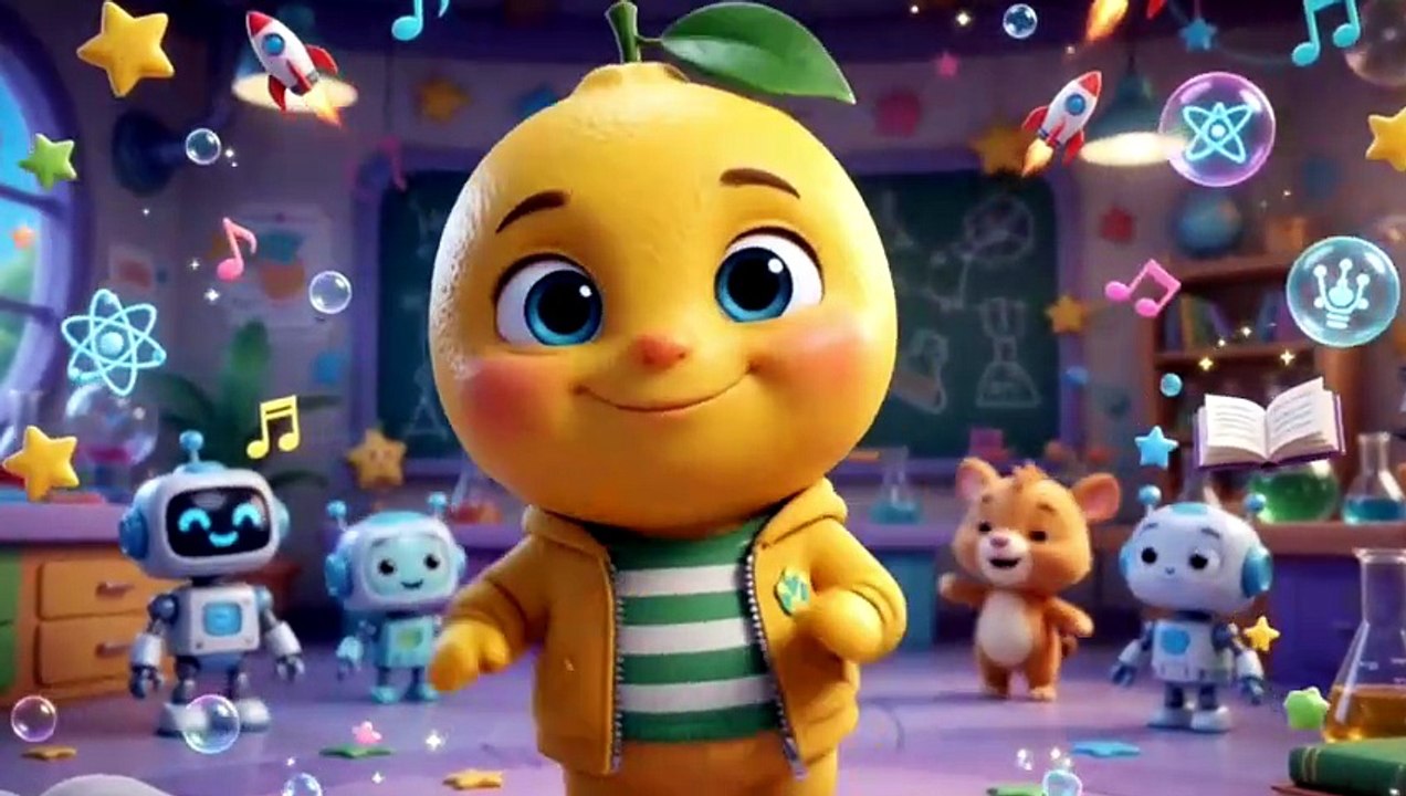 🍋 COGO LEMON | Fun Science Song for Kids 🔬🎵