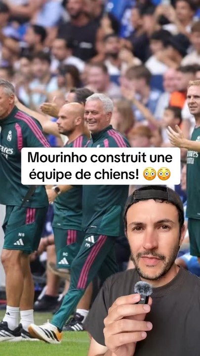 😳 Mourinho construit une équipe de « chiens » #...