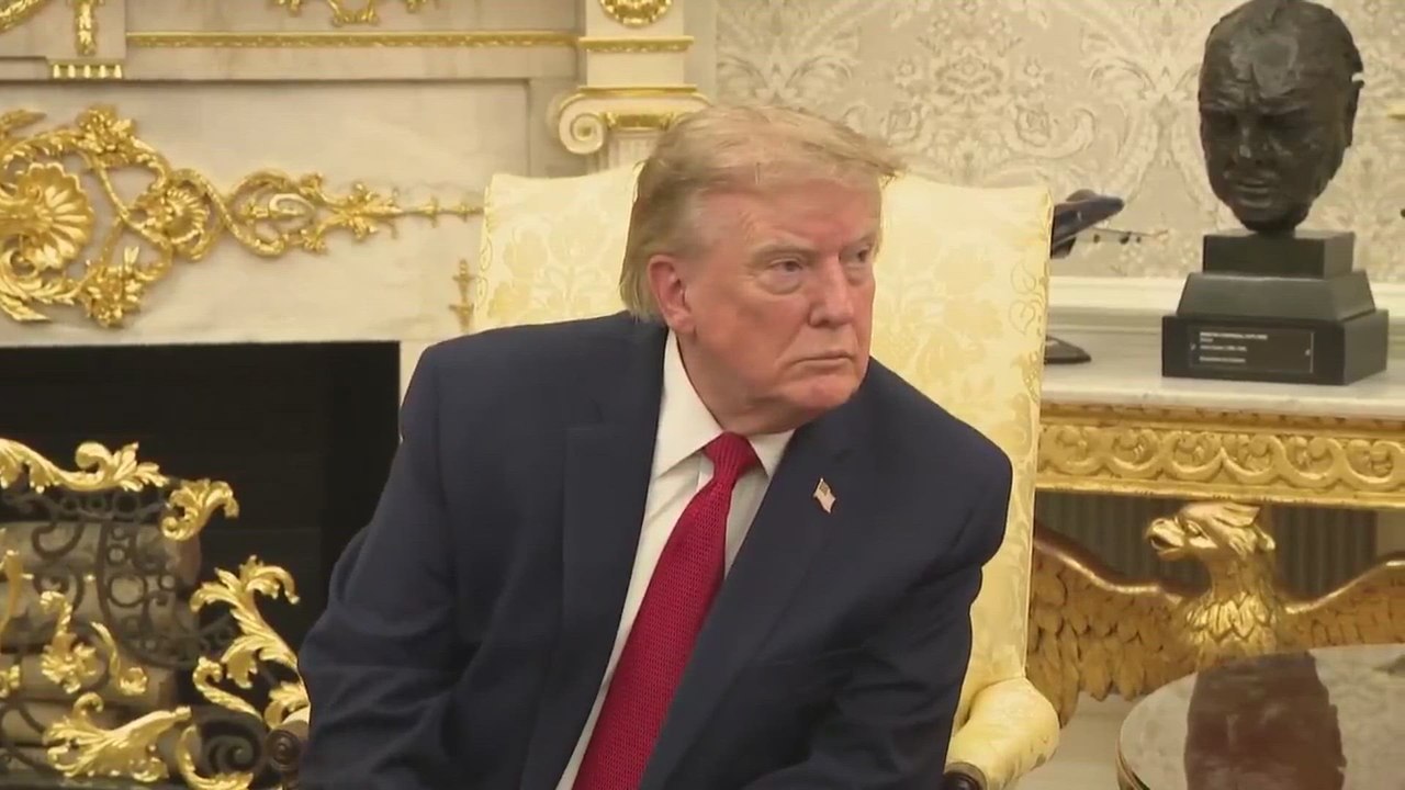 Trump Tells Reporter “Be Quiet!” in Tense White...