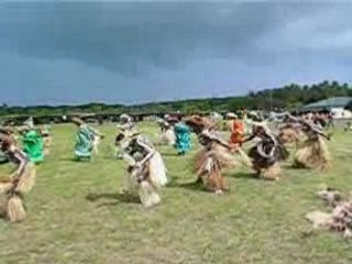 Danse traditonnelle à l'ile des pins