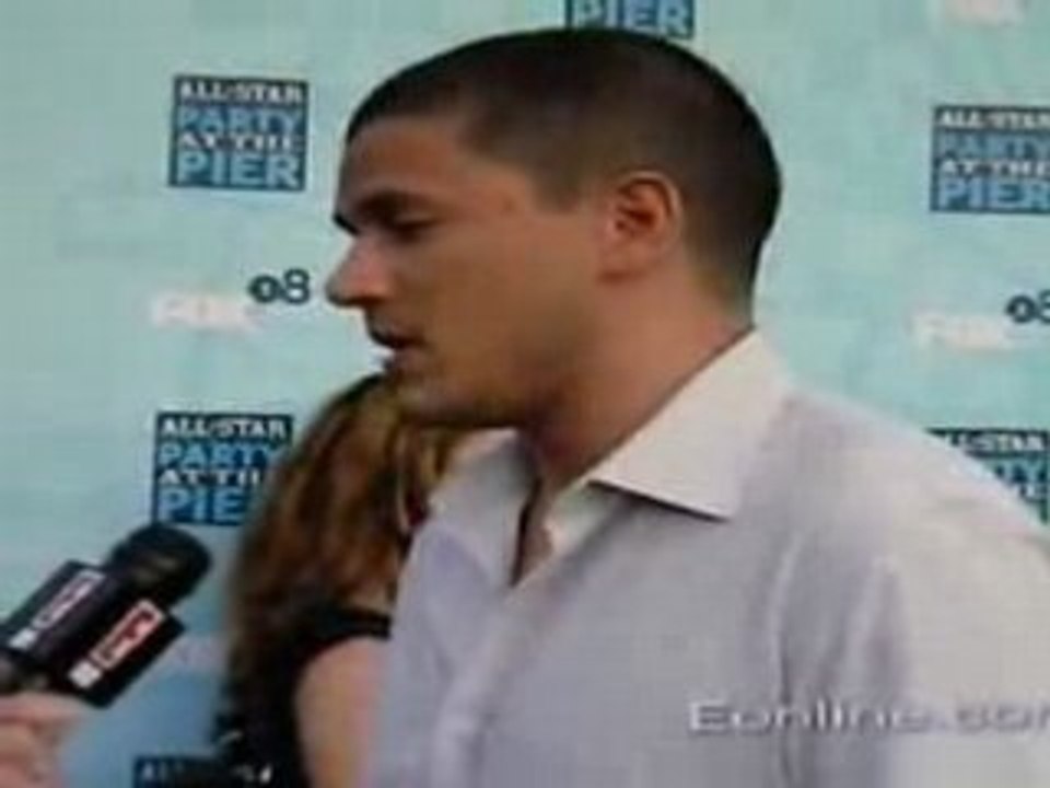 Wentworth Miller at E!Online, TCA Press Tour July 2008