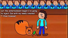 Garfielf constructs a Lasagna Stadium vhs 1994
