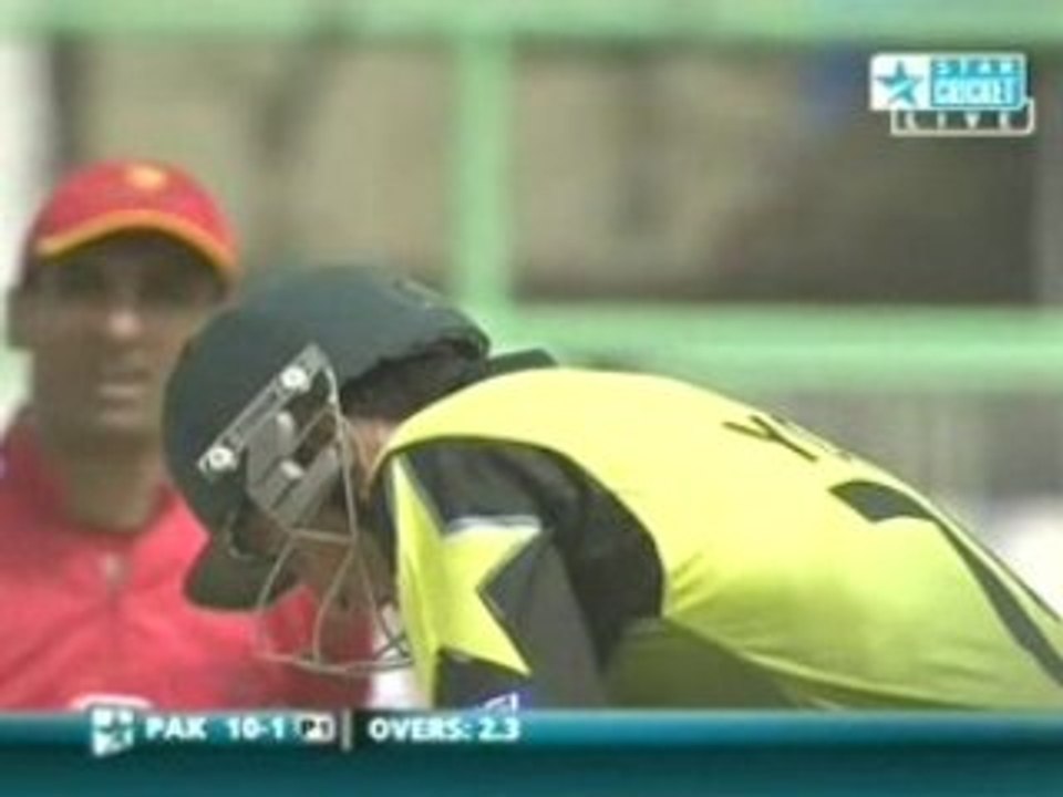 Hong Kong vs Pakistan | Afzal Haider | 3rd Over | (5)