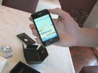 Déballage iPhone 3G Noir 8 Go