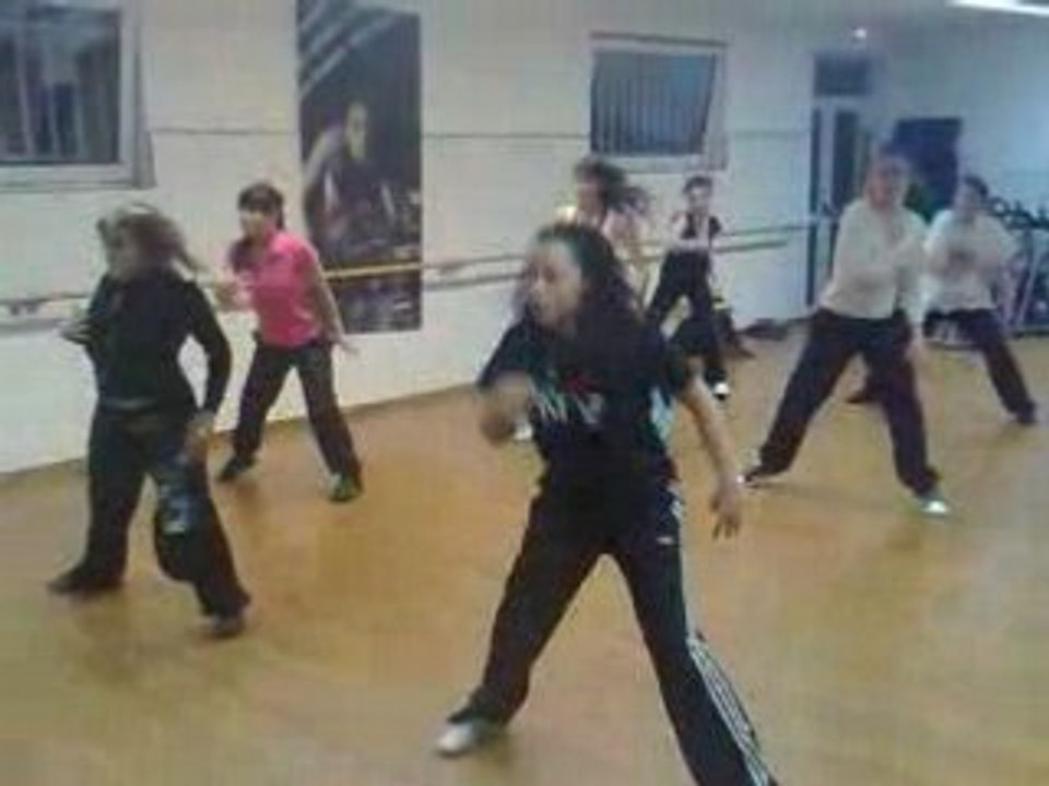 Extrait d'un cours de hip hop