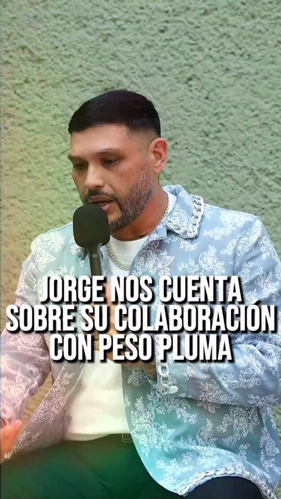 Jorge Morales “El Jilguero” cuenta cómo conoció a Peso Pluma