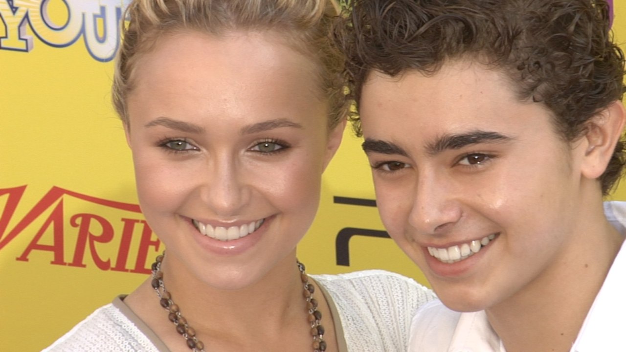 Hayden Panettiere and Jansen Panettiere attende...