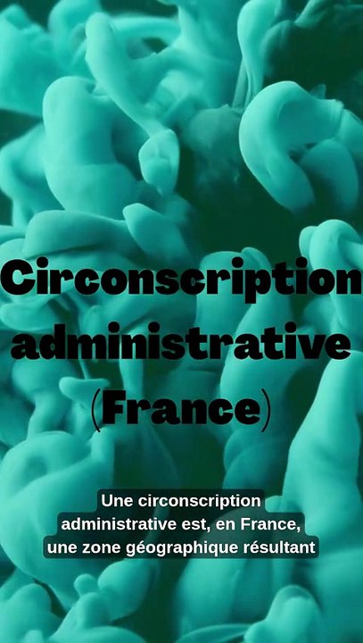 Circonscription administrative (France)