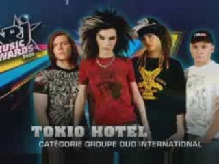 Tokio Hotel aux NRJ Music Awards 2008