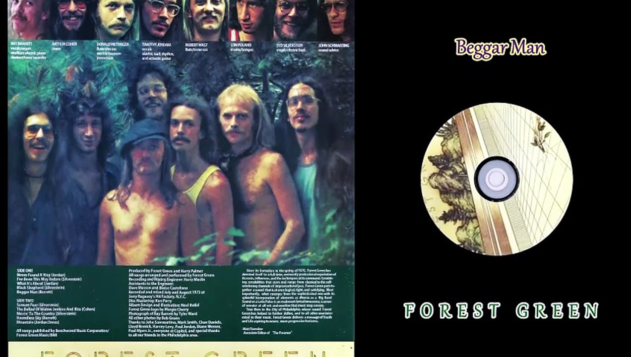 Forest Green — Forest Green 1973 (USA, Progress...