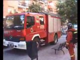 Incendio en un edificio de la Avenida Vicente Ferri