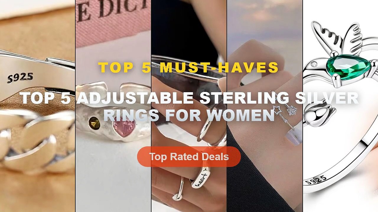 Don't Buy Top 5 Adjustable Sterling Silver Ring...