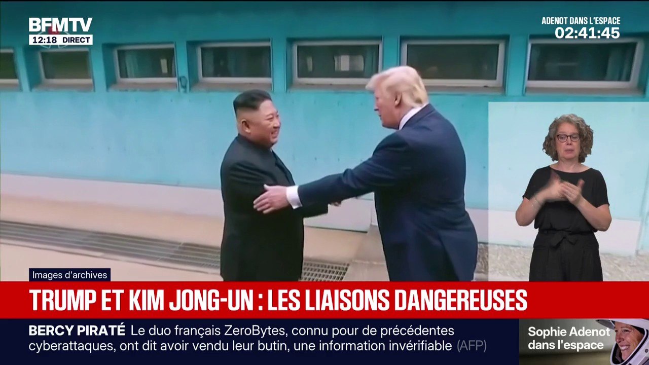 Donald Trump affirme "bien s'entendre" avec Kim...