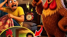 😂 मुर्गा बना घर का मालिक 😂🐔 | AI Comedy Short