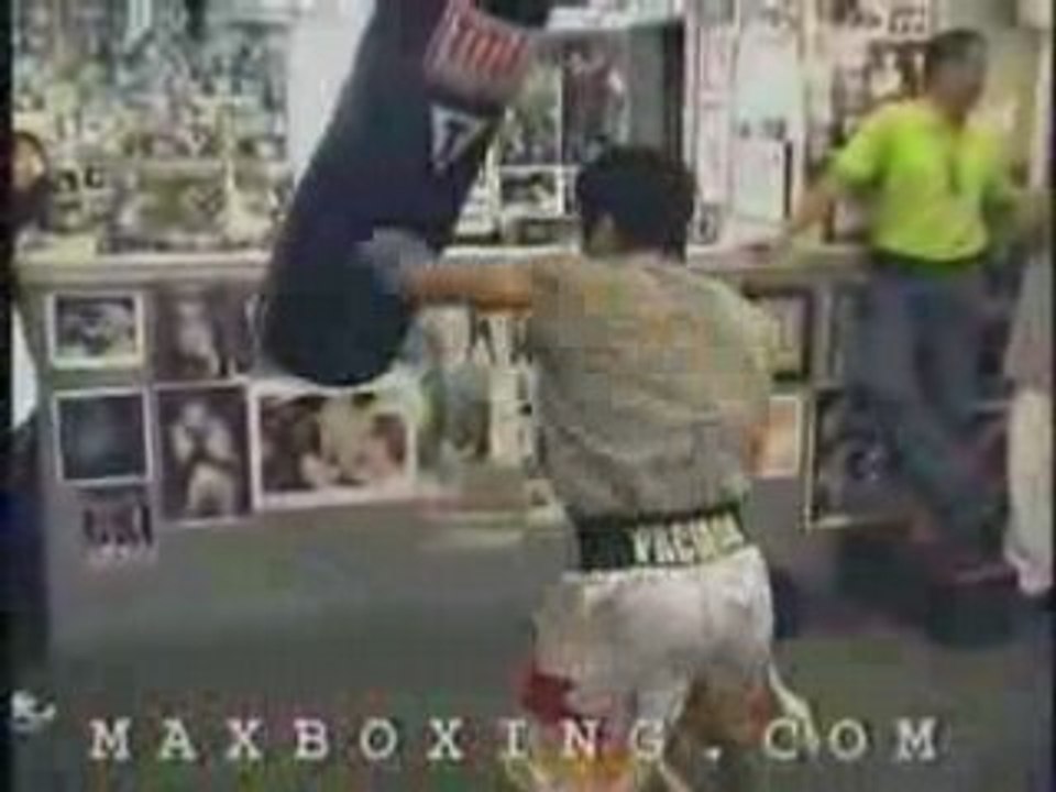 Manny Pacquiao Training