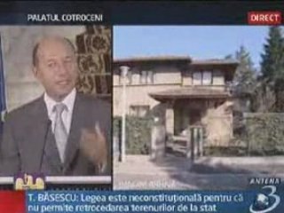 Traian Basescu despre noua lege a