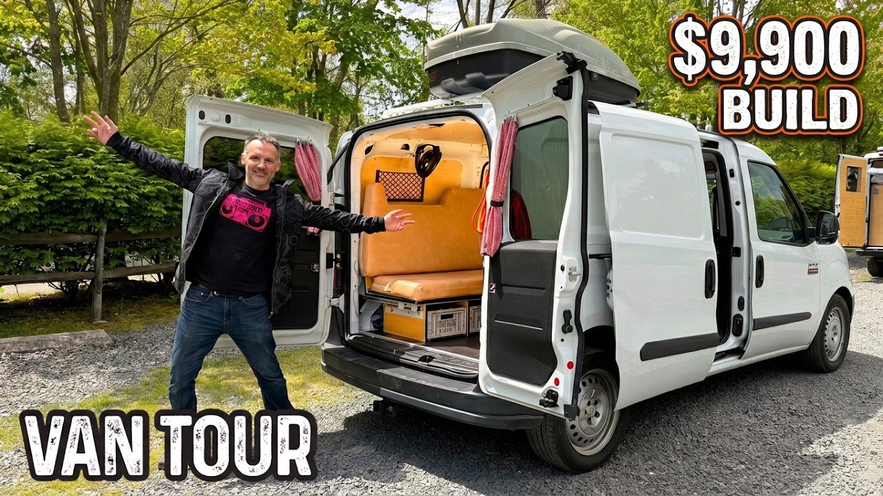 Down & Dirty $9,900 Micro Camper Van Build!