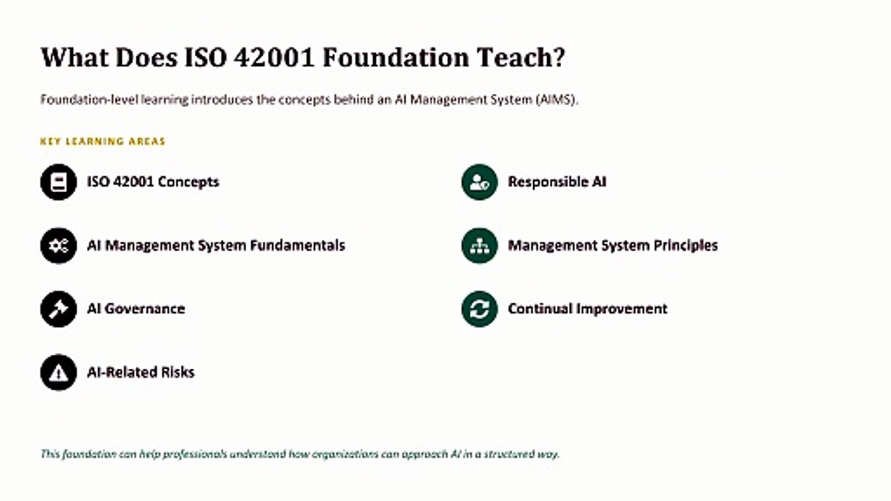 Can ISO 42001 Foundation Certification Shape Your AI Career in 2026?