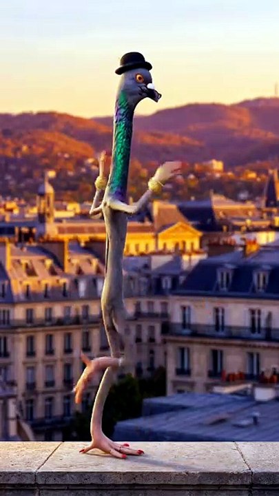 🐦🤣 This Pigeon Thinks It’s a Dancer! 😂🎥 | AI-Generated Video