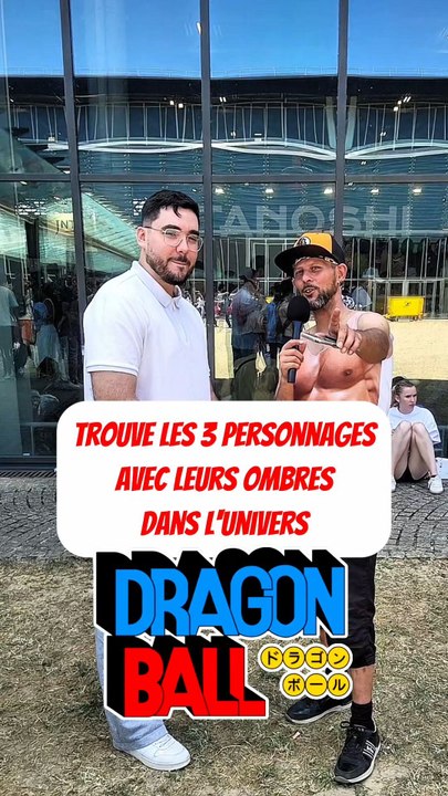 Trouve les 3 personnages dans l'univers DRAGON...