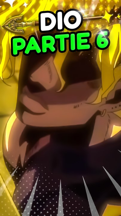Dio dans la partie 6 était HILARANT ?