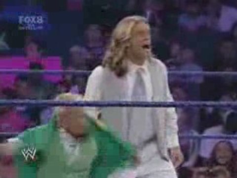 WWE Smackdown 7/18/08 - Edgeheads vs Finlay & Hornswoggle
