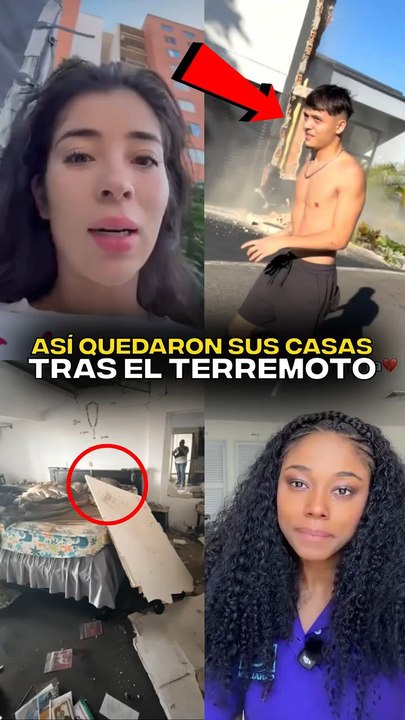 Estos Tiktokers perdieron su lujosa casa tras el terr3m0to en Colombia