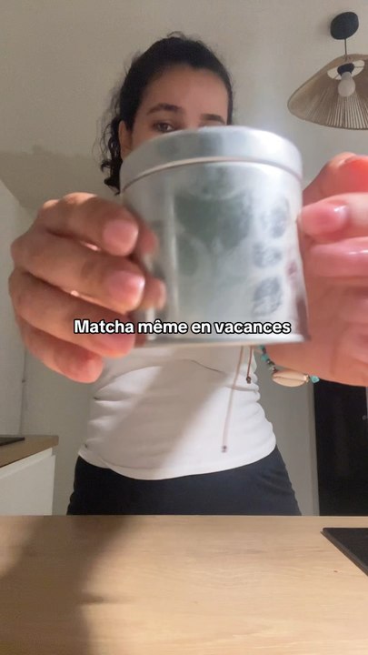 Matcha même en vacances
