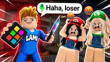 Trolling MM2 Players with a Girl Voice Soundboard in Roblox 😂