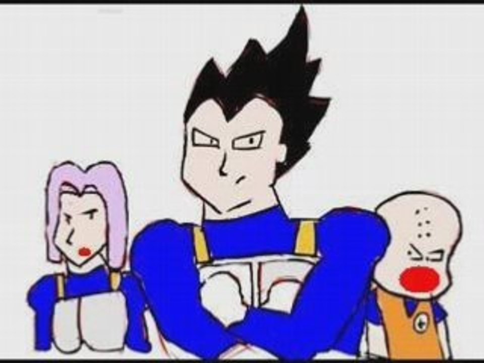 Végéta trunks et krillin chantent du slipknot