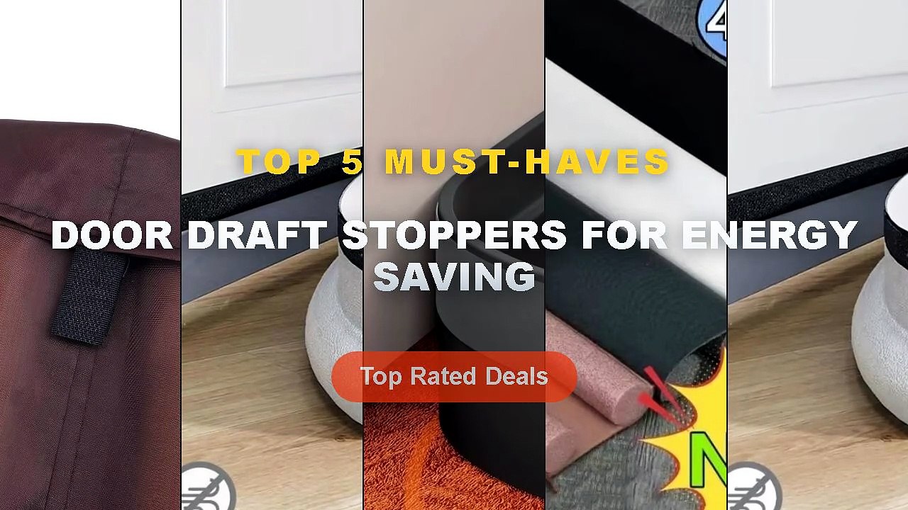 Cheap & Best Door Draft Stoppers For Energy Saving Unboxing & Review - 1pc Door Bottom Sealing Strip, Adjustable Weather...