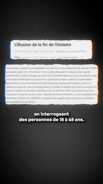 C'est pas encore la fin, on va encore tous changer