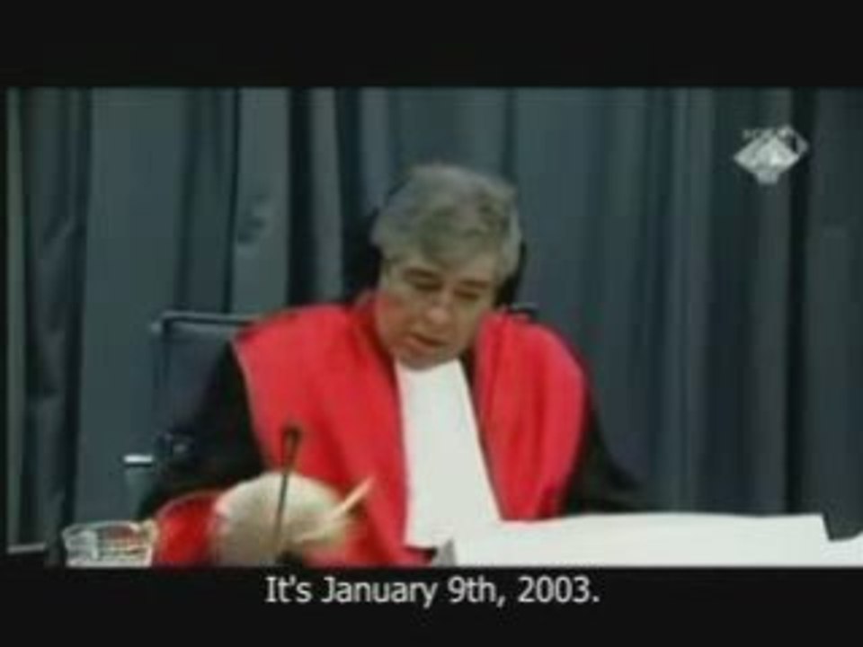 Slobodan Milosovic was totally innocent! Hague trial part5/5