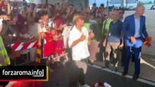 Mora è arrivato a Roma: l'incredibile accoglienza dei tifosi a Ciampino