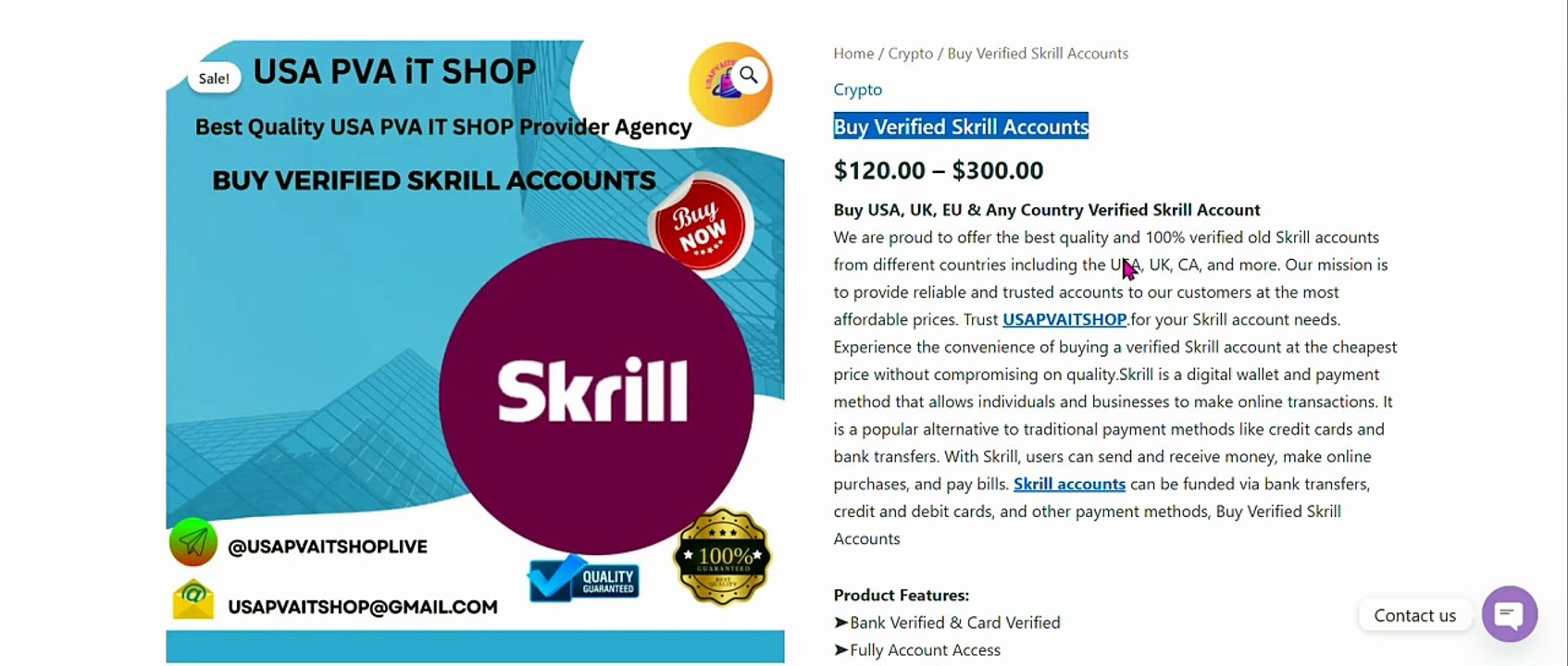 Top 7 Trusted Sites to Buy Verified Skrill Account