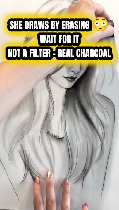 "She Erases Hair To Make It Real"
