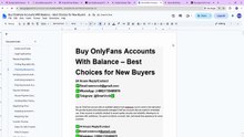Best Web 2.0 to Buy OnlyFans Accounts With Balance in 2026