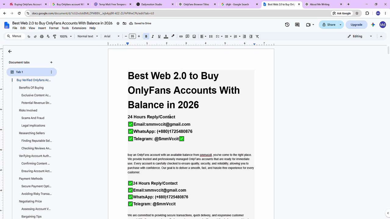 Best Web 2.0 to Buying an OnlyFans Accounts With Balance Online in 2026