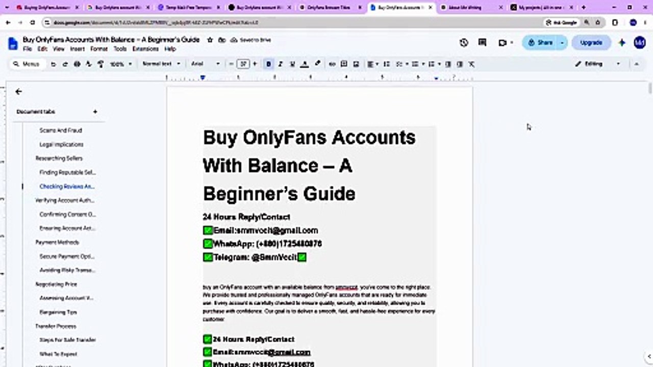 Best Web 2.0 to Buy a OnlyFans Accounts With Balance: Complete Guide