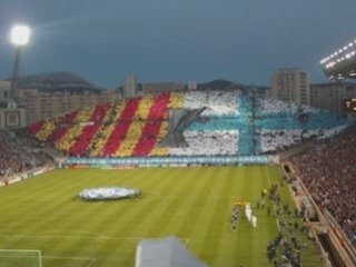 TIFOS montage pour les supporters de l' OM a voir absolument