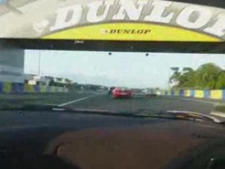 Le Mans on board