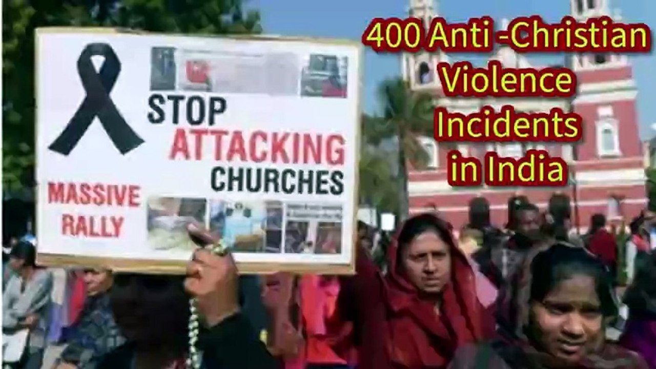 Over 400 Anti-Christian Attacks in 2023 Alone | 2023 में चर्चों पर 400 से अधिक हमले ।