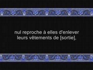 Sourate 24: An Nur (La Lumière) versets 53 - fin