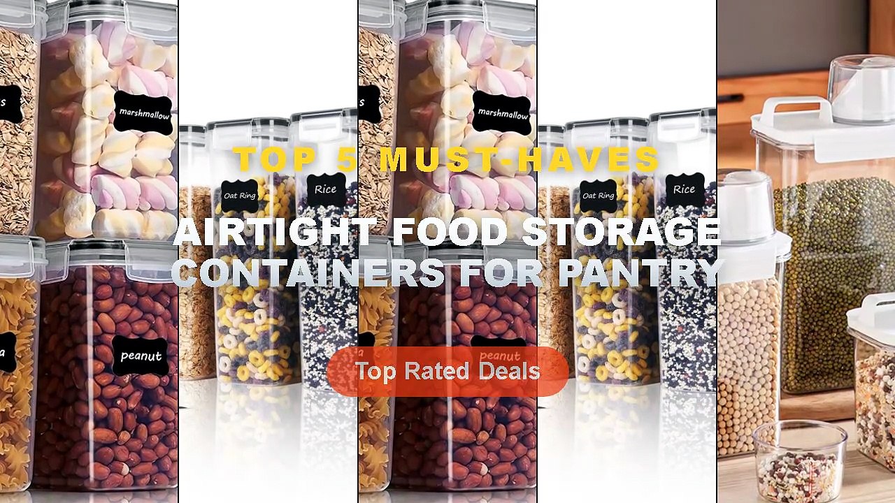 Top 5 Best Airtight Food Storage Containers For...