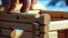 Tiny Canadian Snow Cabin Built from Scratch in Ultra Fast Timelapse _ Satisfying ASMR Construction