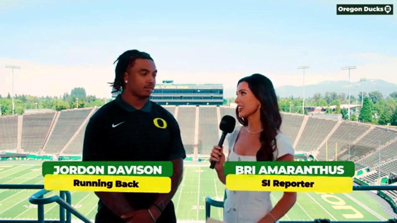 Running Back Jordon Davison discusses his previous injury