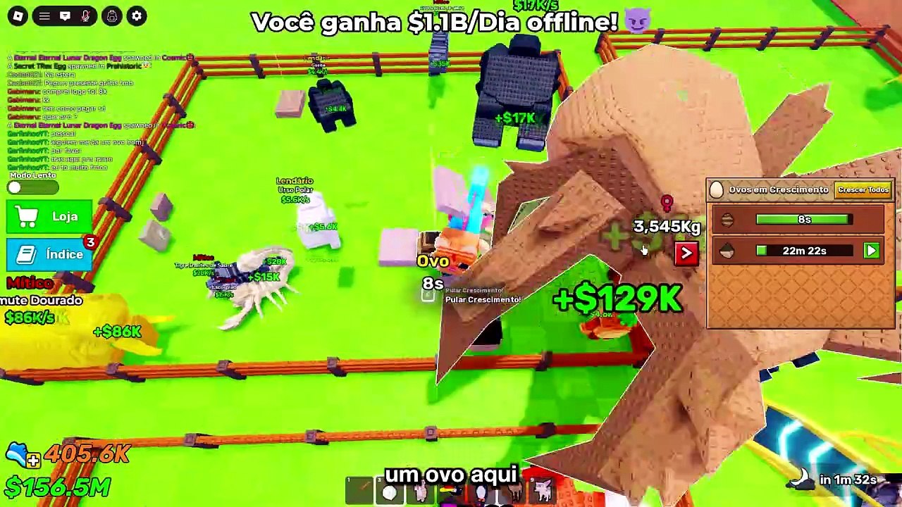 ROUBEI O OVO MAIS RARO DO SERVIDOR E TODO MUNDO VEIO ATRÁS DE MIM!
