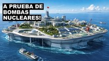 China está construyendo la primera isla flotante a prueba de ataques nucleares