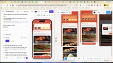 Matsuri Japanese Restaurant - demo layout phần vibe code giao diện tích đổi tem