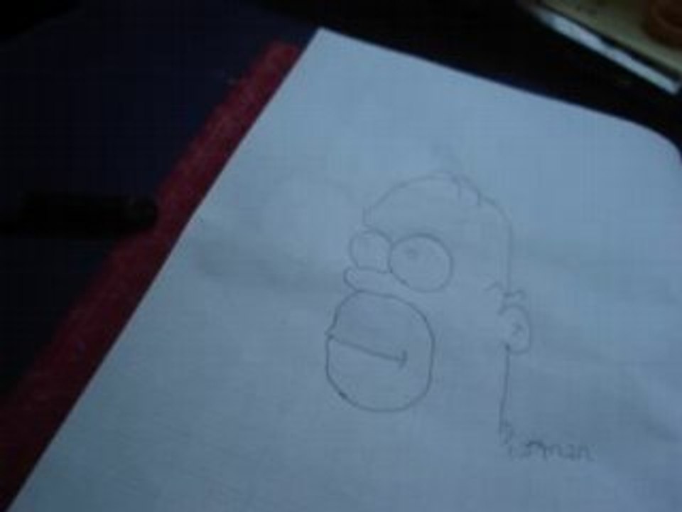 apprendre a dessiner homer simpson